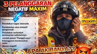 3 Pelanggaran di Parameter Negatif TAXSEE DRIVER. Apa yang terjadi sama akun maxim kita ??