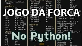 Jogo da forca em Python (parte 1) - Demonstra&ccedil;&atilde;o do jogo