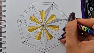 Relaxing ASMR Mandala | Meditative Music for Stress Relief