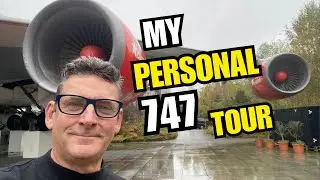 I Have a 747 As A Garden Feature! Take a Personal Jet Tour With Me | Travel Vlog #35