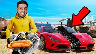 Desmanchando CARROS DE LUXO No GTA RP (FIZ MUITO DINHEIRO)