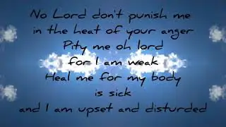 Psalm Six