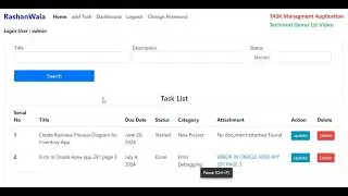 Easy Accounting | Task Managment System | Python Django | 1st video Technical demo