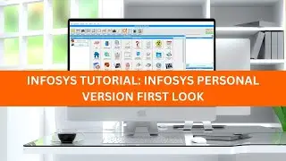 Infosys Personal Initial First Look Setup Tutorial