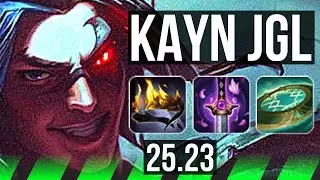 KAYN vs FIZZ (JGL) | Rank 2 Kayn, 18/2/4, Legendary | BR Challenger | 25.23