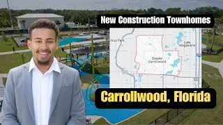 Best Location in Tampa: New Construction Townhomes in Carrollwood Village!