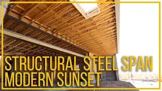 Modern Sunset | Structural Steel | SPAN OF 55 FEET | AFT Construction