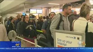 Travel Rush Ahead Of Thanksgiving 2019 Underway At Bay Area Airports