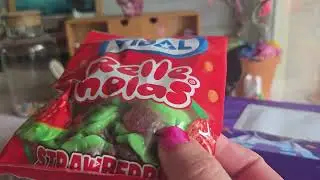 Opening a snack verse subscription box