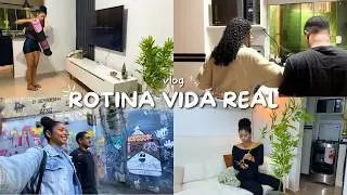 organiza&ccedil;&atilde;o da casa, rotina morando junto, brigadeiro de colher, vlog dona de casa vida real