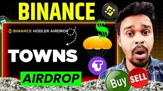 Towns airdrop | binance new listing update | towns coin | binance alpha airdrop | binance airdrop