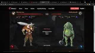 BinaryX NFT GAME ADVENTURE / DUNGEON UPDATE RUN #41 [PLAY TO EARN] CYBERDRAGON