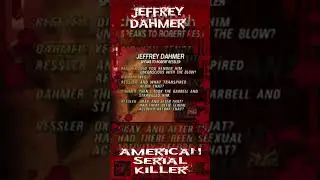 Rare Jeffrey Dahmer Confession Tape 2 #serialkiller #dahmer #morbidfacts #crimehistory
