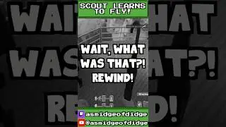SCOUT LEARNS TO FLY! - A Team Fortress 2 Classified First Playthrough Short #livestream