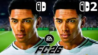 EA FC 26 NINTENDO SWITCH 1 vs NINTENDO SWITCH 2 | VIROU OUTRO JOGO!