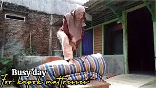 JEMUR KASUR KAPUK BIG  siZe | loundry day | my aktifity in my house