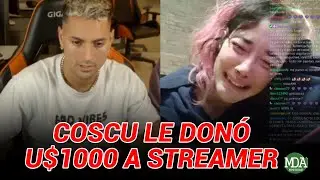 El GESTO de COSCU que AYUDÓ a una STREAMER que PASABA un MAL MOMENTO