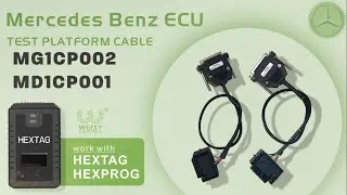 Mercedes-Benz MG1CP002 | MD1CP001 ECUs test platform cable work with HexTag HexProg by WEIXY