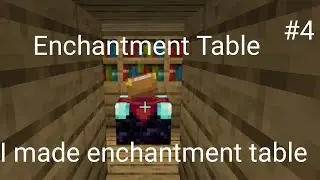 I made enchantment table in Minecraft 🔥