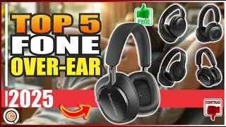 5 MELHORES FONES OVER EAR para CURTIR MÚSICAS e FILMES no FRIO de 2025