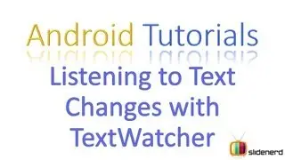73  EditText Validation with TextWatcher |