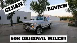 50K ORIGINAL MILES ON 1986 F150 LARIAT WITH AMERICAN FORCE WHEELS !
