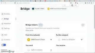 How to bridge on Metamask