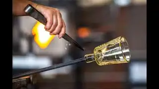 Inside a Traditional Glass Factory | Mouth-Blown Glass Making Process in India