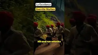 The guerrilla warfare tactics!