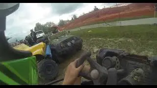 greene county (pa) wreck n roll derby powerwheels drag race 9-27-2025 tim jr's go pro