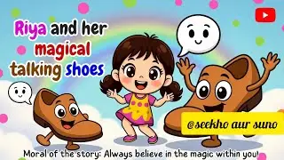 The Talking Shoes | Kids Song| Moral Stories| Cartoon| Animation Cartoon| Rhymes| Poem