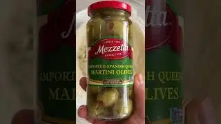 Viral Dirty Martini Dip🍸 #mezzetta #easyrecipe #martini #dirtymartini #dip #appetizer