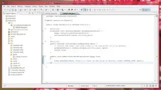 Android Tutorial Displays How to Handle Button Click Event