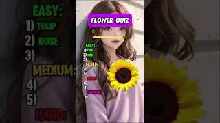 Only a Flowers lover can name these Flowers!! #shorts #flowers #quiz