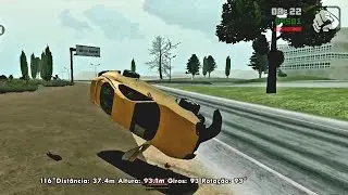 GTA NEWS SA  CRASH CARS - NOVAS BATIDAS E CAPOTAMENTOS