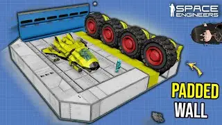 Can Padding Ship Hangar Wall Reduce Crash Damage, Space Engineers