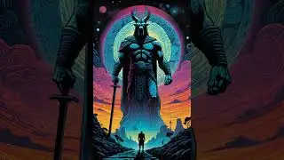 ChromaDepth 3D Neon Psychedelic Mythology 0013 960x1568