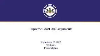 Supreme Court Oral Arguments - September 10, 2025