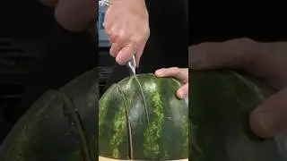 Cut Watermelon Like A Pro! 🍉🔪