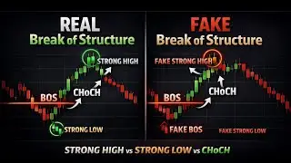 REAL BOS vs Fake BOS ❌ | CHoCH Explained (Smart Money Concept)