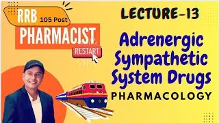 L-13 Adrenergic  Sympathetic Drug System - Autonomic Nervous system Pharmacology -RRB Pharmacist 105