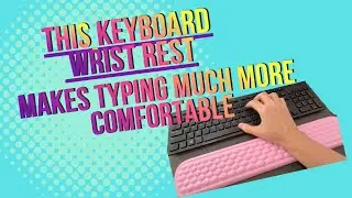 Lekvey Ergonomic Memory Foam Keyboard Wrist Rest- Honest Thoughts | Life Love & Luggage