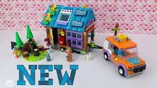LEGO Friends - Mobiles Haus - Mobile Tiny House - NEW 2023 - 41735 - Unboxing - Stop Motion