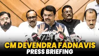 LIVE: Maharashtra CM Devendra Fadnavis press briefing |Flood relief package | Marathwada | Farmers