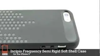 Incipio Frequency Semi Rigid Soft Shell Case for iPhone 5