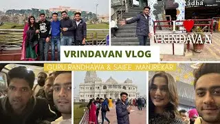 GURU RANDHAWA & Saiee Manjrekar 🎥 Vrindavan Mein Dekho Kon Mila ? 😨😱