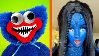 Huggy Wuggy and Gas Mask FUNNY Tiktoks (TRY NOT LAUGH CHALLENGE)