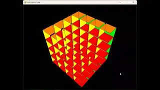 I Created a 4x4 Rubik's Cube in Python with AMAZING OpenGL