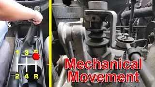Mechanical Movement of Manual Shifter and Linkage