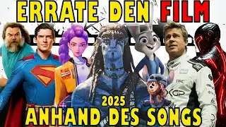 ERRATE DEN FILM AM SONG 2025 | 🎵 FILME RATEN QUIZ | FILM CHALLENGE